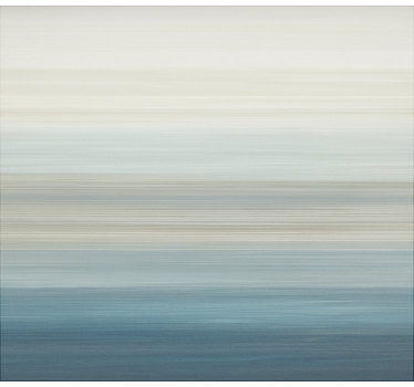 Soft blue gradient bathroom blind - TenStickers