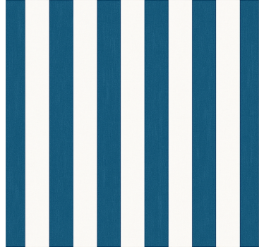 Azure blue stripes bathroom blind - TenStickers
