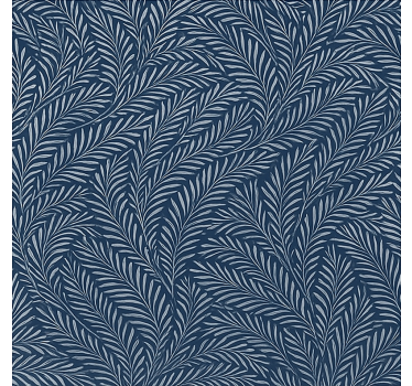 Nordic birch leaves bathroom blind - TenStickers