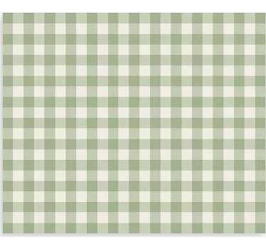 Green cloth pattern kitchen blind - TenStickers