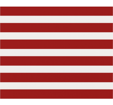 Red horizontal stripes childrens blind - TenStickers