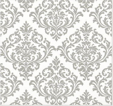 Baroque grey pattern living room blind - TenStickers