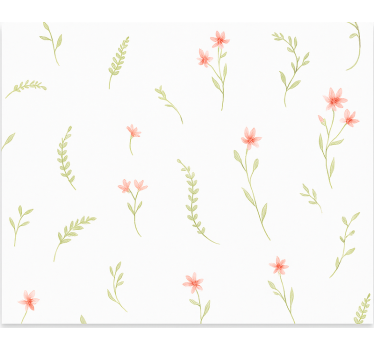 Pastel meadow flowers childrens blind - TenStickers