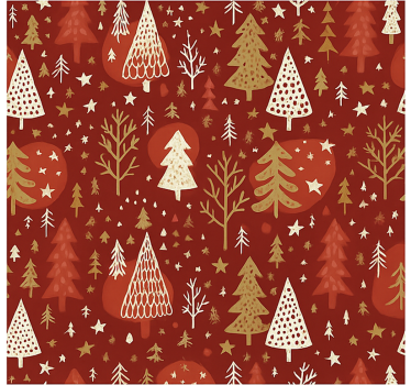 Green Festive Icons living room blind - TenStickers