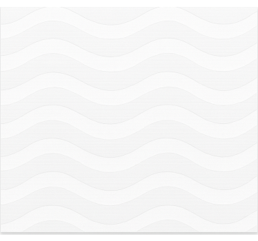 White and grey waves teenage  roller blind - TenStickers