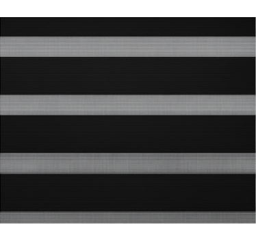 Office blind black sheer striped design - TenStickers