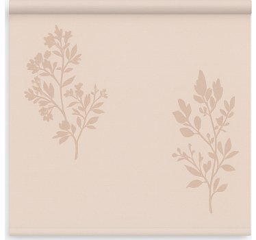 Office blind in pink-beige sheer fabric - TenStickers