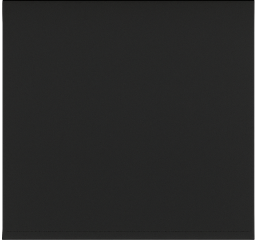 Office blind in trendy basic black - TenStickers