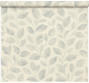 Office blind light blue flower - TenStickers