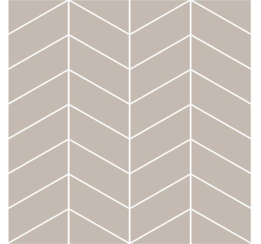 Scandinavian style beige and white kitchen blind - TenStickers