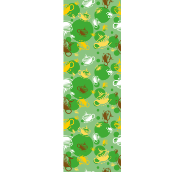 Kitchen blind coffee cup set - TenStickers