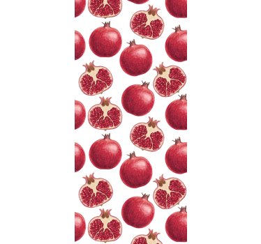 Kitchen blind pomegranate harvest - TenStickers
