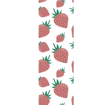 Kitchen blind strawberry design - TenStickers
