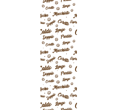 Kitchen blind coffee every day - TenStickers