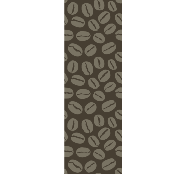Kitchen blind coffee beans dark - TenStickers