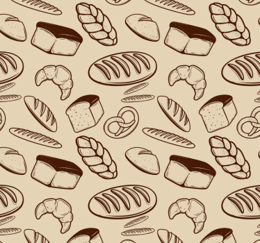 Kitchen blind bakery style - TenStickers