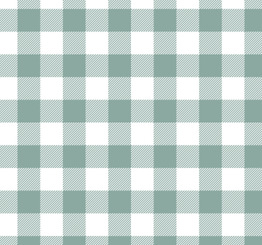 Kitchen blind in green tartan pattern - TenStickers