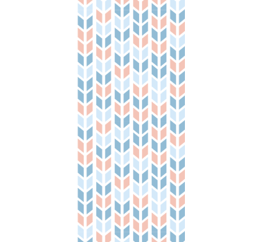 Kitchen blind nordic style vertical arrows - TenStickers