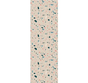 Kitchen blind with hand-painted terrazzo design - TenStickers