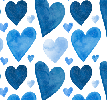 Sweet hearts kitchen blind - TenStickers