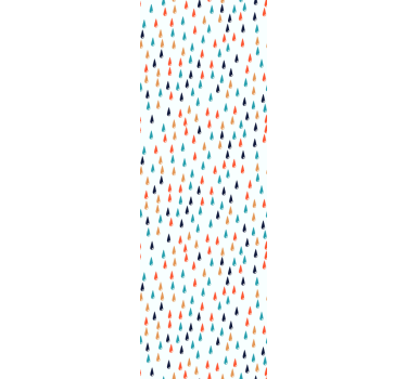 Childrens blind colorful rain drops - TenStickers