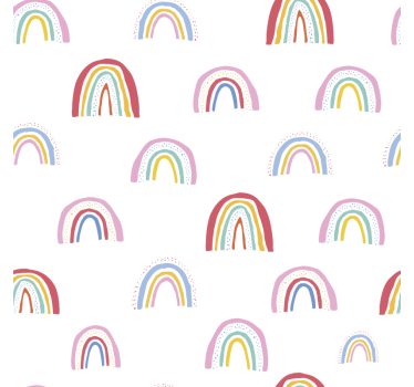 Childrens blind with colorful rainbow patterns - TenStickers