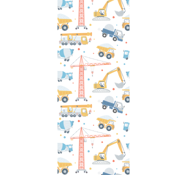 Childrens blind with construction designs - TenStickers