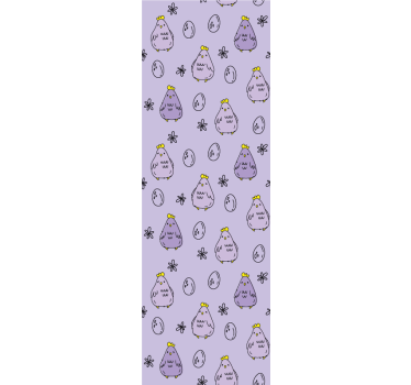 Childrens blind chick pattern design - TenStickers