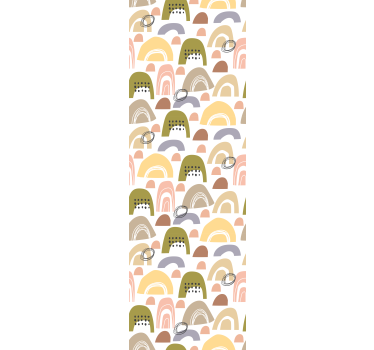 Childrens blind nordic rainbow pattern - TenStickers