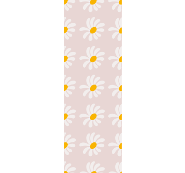Childrens blind with boho style floral design - TenStickers