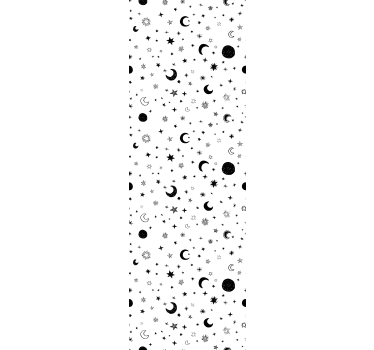 Childrens blind outerspace with stars - TenStickers