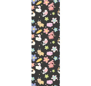 Childrens blind wild animals and rabbits - TenStickers