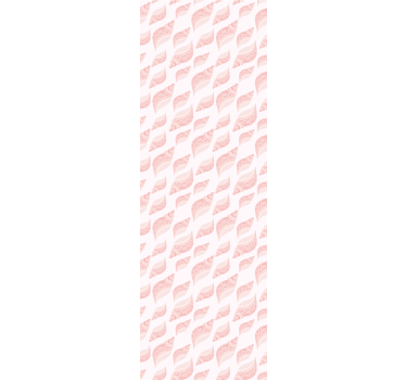Childrens blind in trendy pink seashell pattern - TenStickers