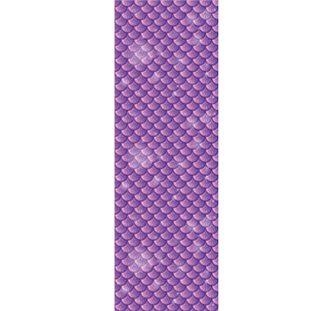 Childrens blind in purple mermaid scale - TenStickers