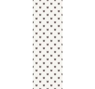 Childrens blind featuring french bulldog cartoon design - TenStickers
