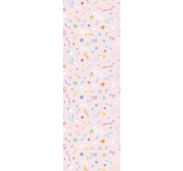 Childrens blind with cute pastel confetti pattern - TenStickers
