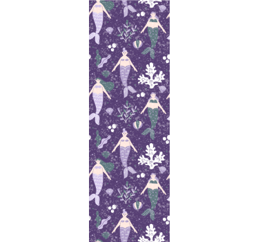 Childrens blind mermaid splash - TenStickers