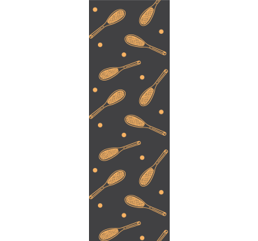Children's blind orange rackets - TenStickers