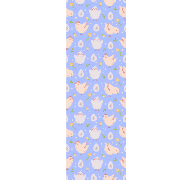 Childrens blind with chicken characters for kids - TenStickers