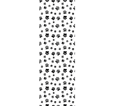 Childrens blind with pet paw pattern design - TenStickers