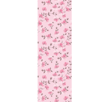 Childrens blind cute pink flowers - TenStickers