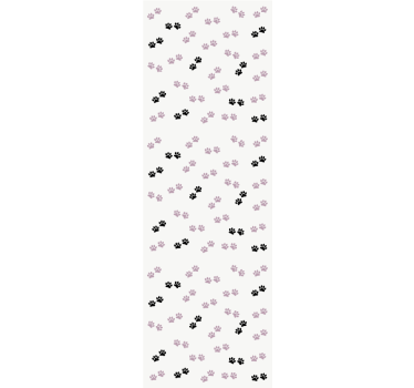 Childrens blind with cat paw prints - TenStickers
