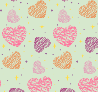 Childrens blind pink hearts - TenStickers