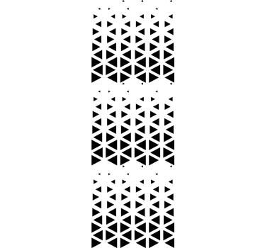 Office blind with geometric ombre effect - TenStickers
