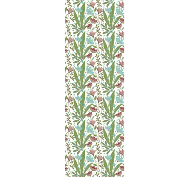 Office blind granny chic floral design - TenStickers