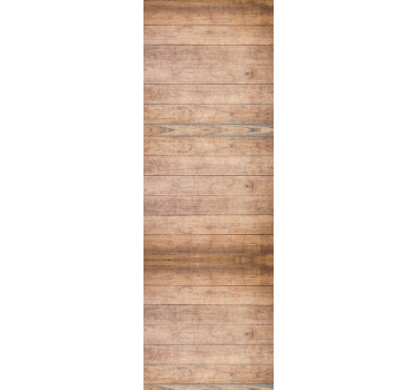 Office blind with horizontal rustic wood slats - TenStickers