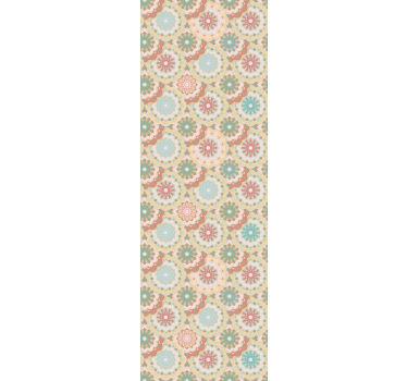 Office blind fabric granny chic - TenStickers
