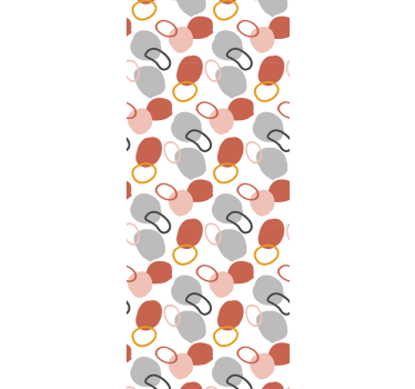 Office blind abstract colorful geometric dots - TenStickers