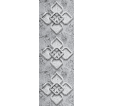 Office blind with grey 3d stone patterns - TenStickers