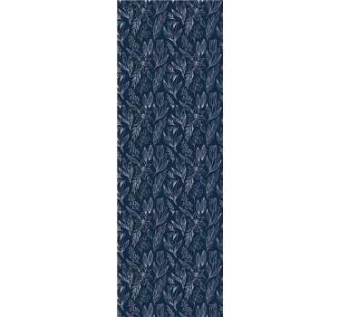 Office blind with seamless floral design of lilies - TenStickers